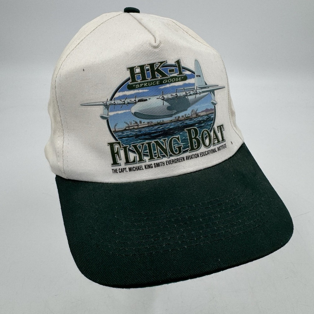 Vintage HK-1 Hughes Flying Boat Spruce Goose Adjustable Hat KC Hat‎
